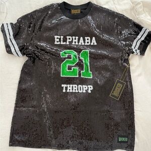 Wicked x Forever 21 Shiny Black Sequin Elphaba Dress